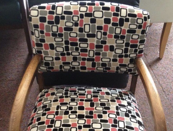 Diamond Buttoning to sofa